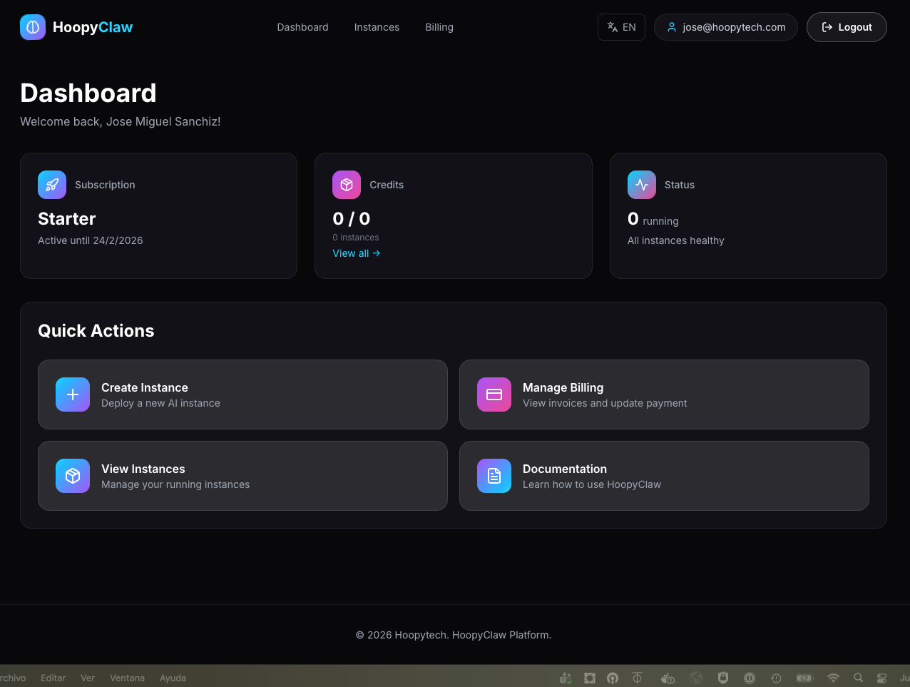 HoopyClaw - Screenshot 2 showing product features and functionality