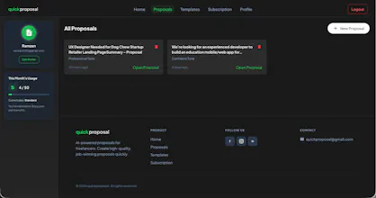 quickproposal gallery image