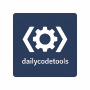 DailyCodeTools - Product Hunt launch logo and brand identity