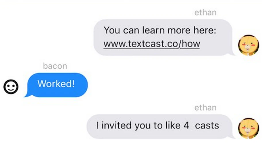Textcast