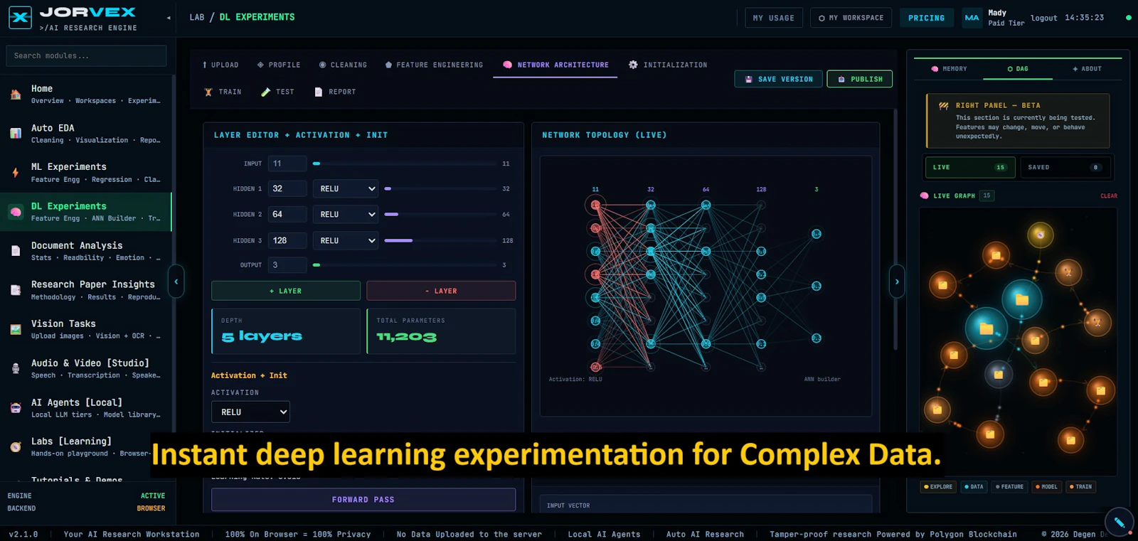 Jorvex — Data Analysis Engine screenshot 5