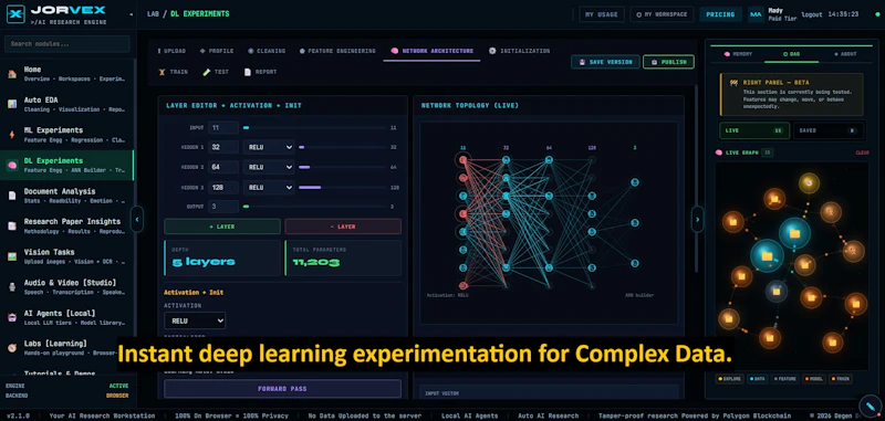 Jorvex — Data Analysis Engine screenshot 5