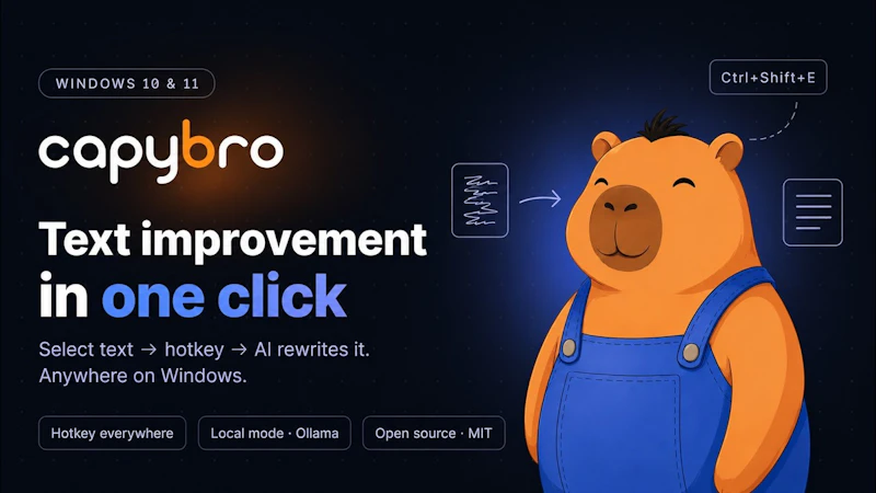 CapyBro screenshot 1 (video preview)