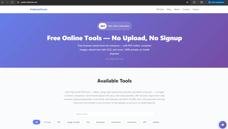 PublicSoftTools screenshot 3