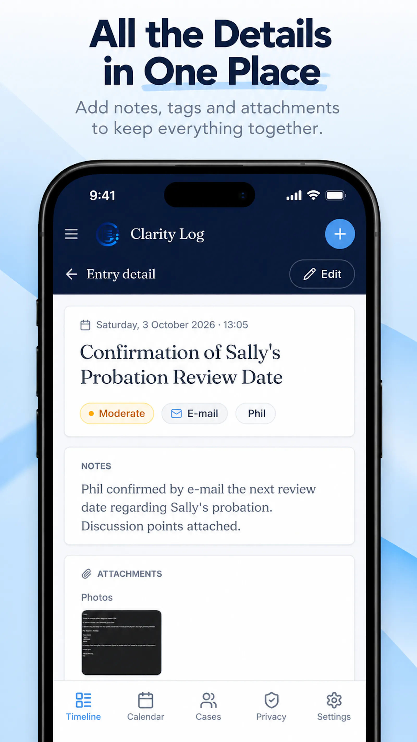 Clarity-Log screenshot 7