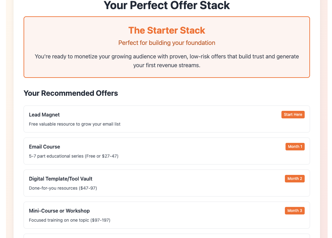 $ 100.000 Angebot Stack Builder - Entwerfen Sie Ihren perfekten Angebot Stack in 3 Minuten-mit einer Roadmap Medien 3