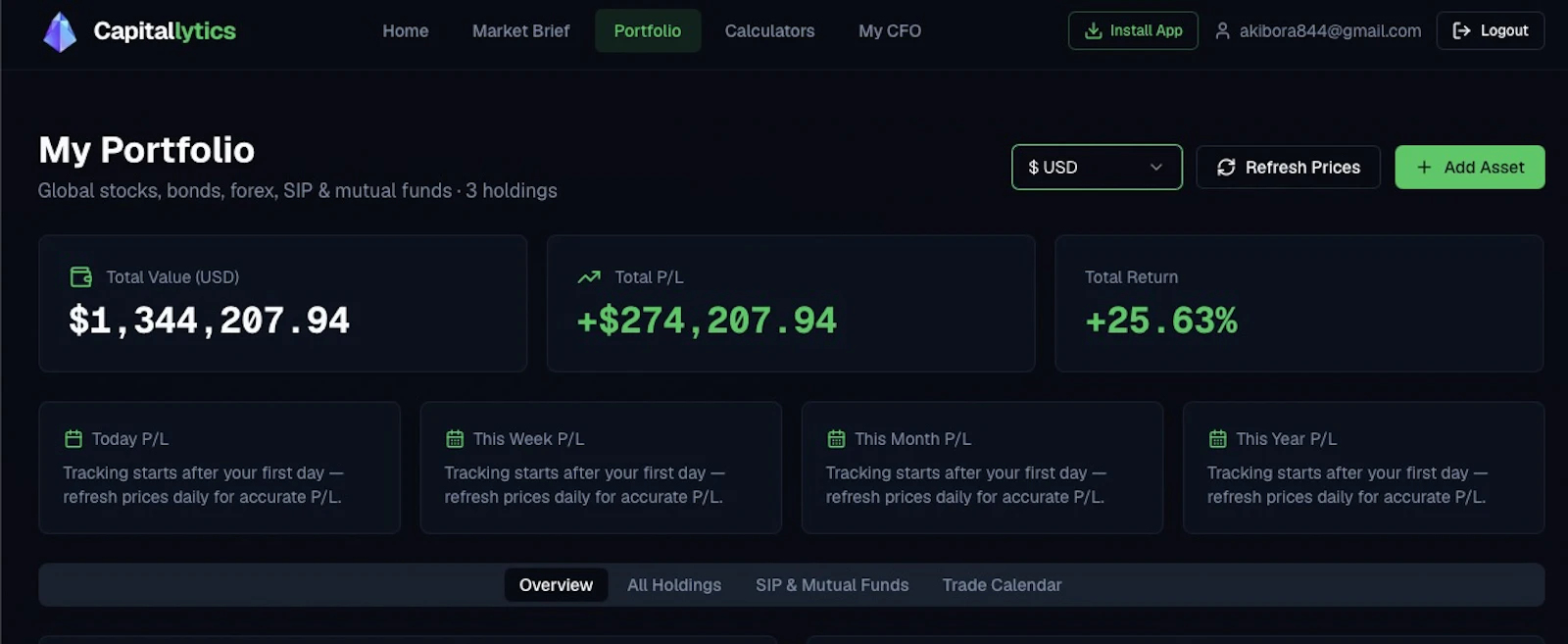 Capitallytics screenshot 4
