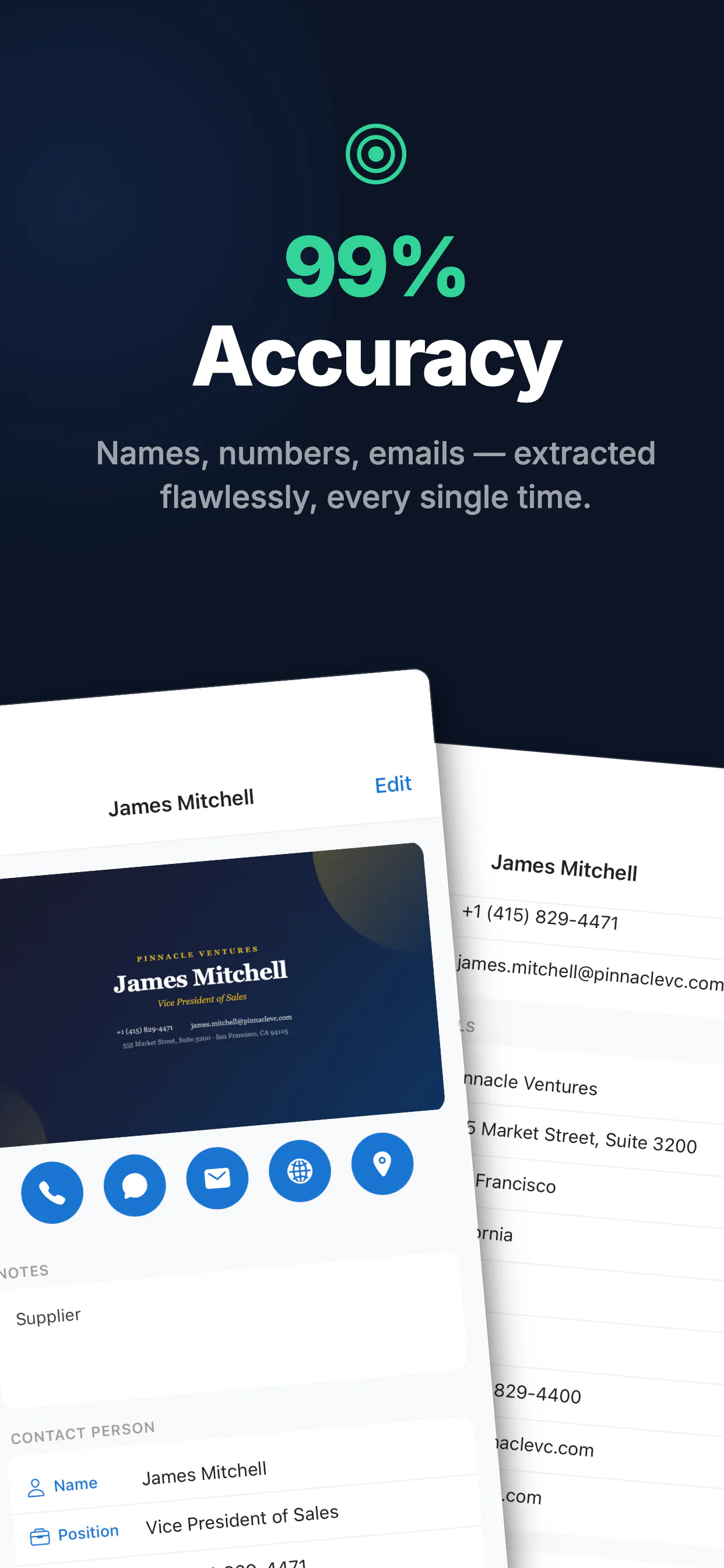 Nexio - Business Card Scanner gallery image