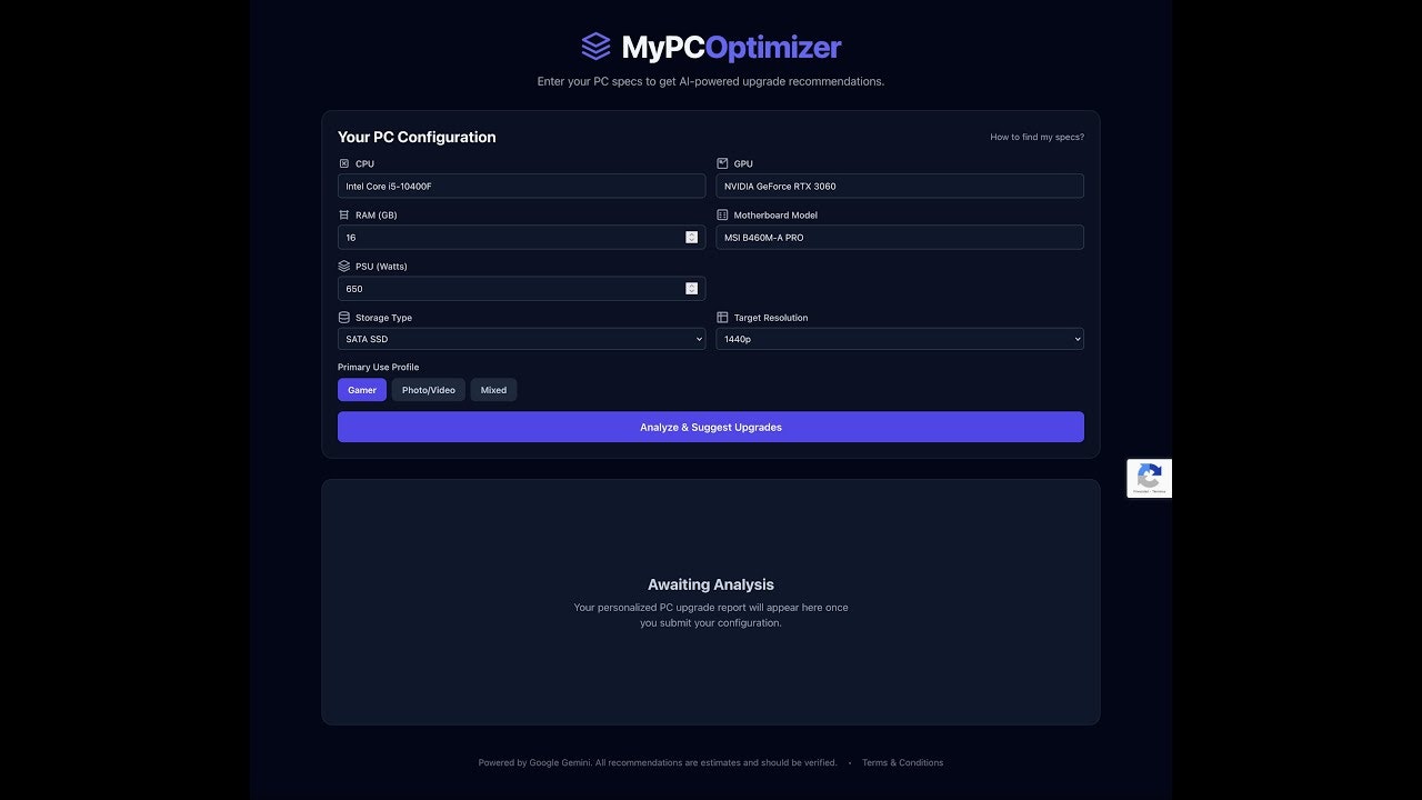 MyPCOptimizer gallery image