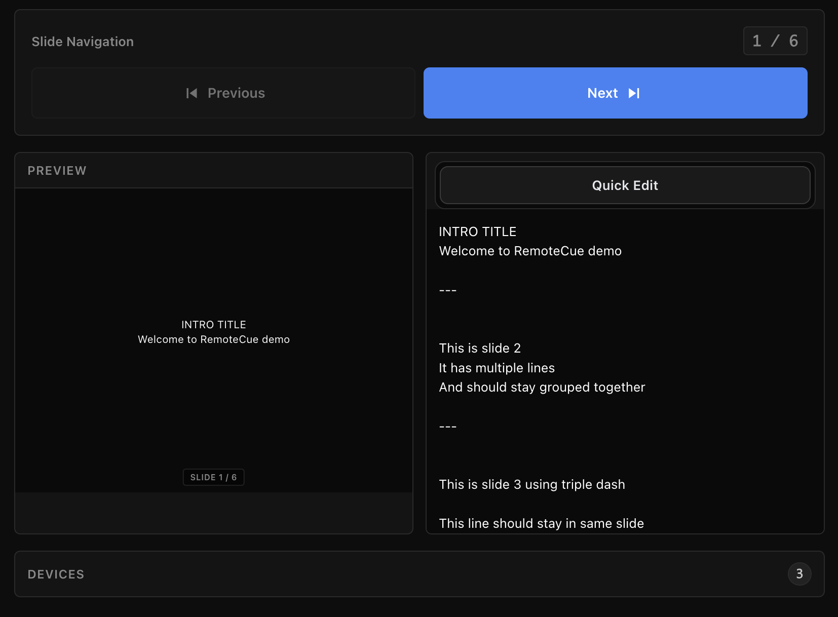 remotecue gallery image