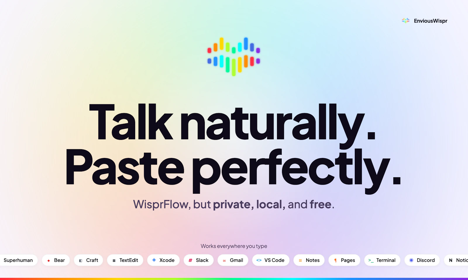 EnviousWispr screenshot 2
