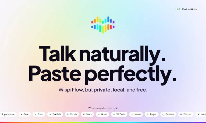 EnviousWispr screenshot 2