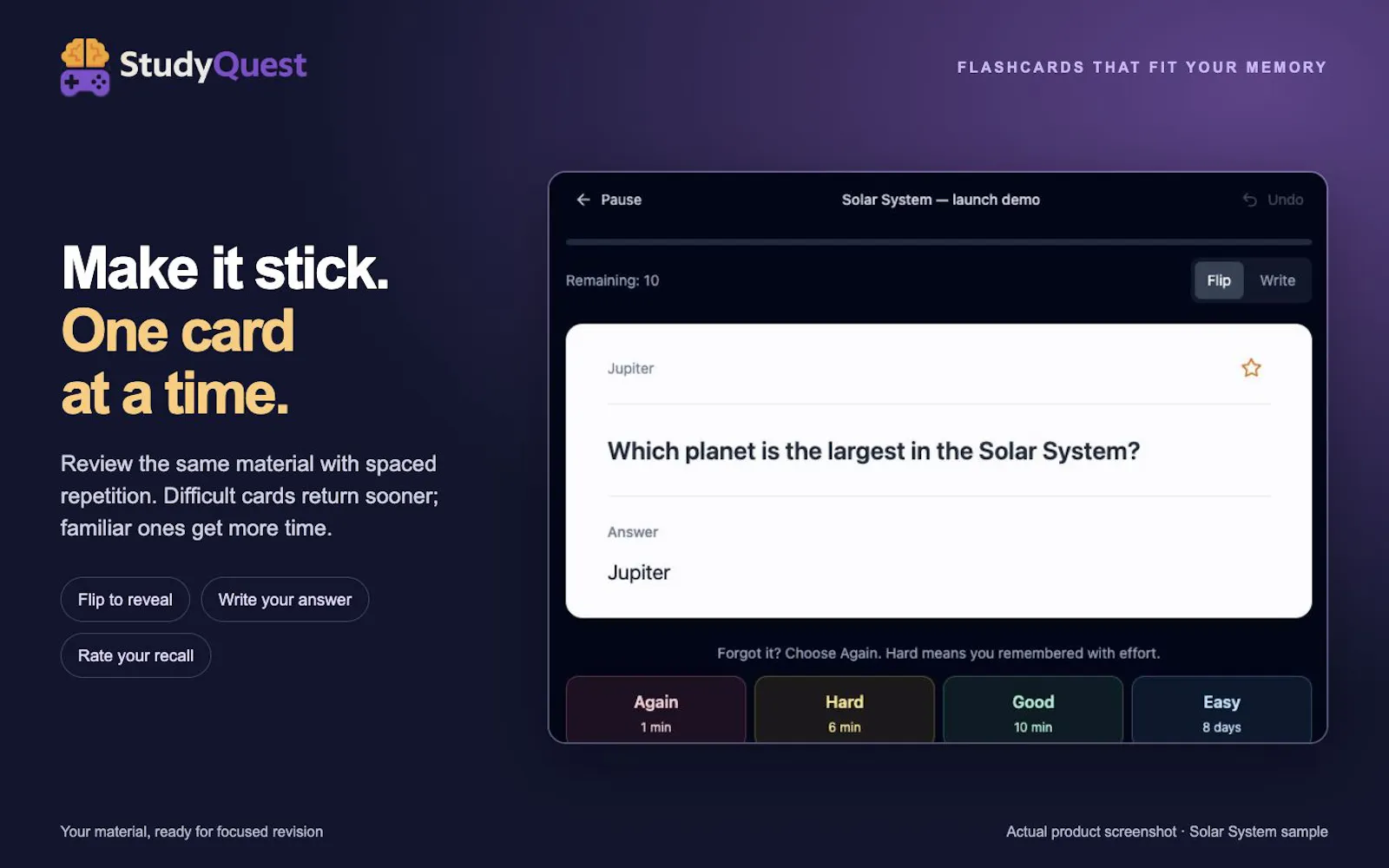 StudyQuest screenshot 8