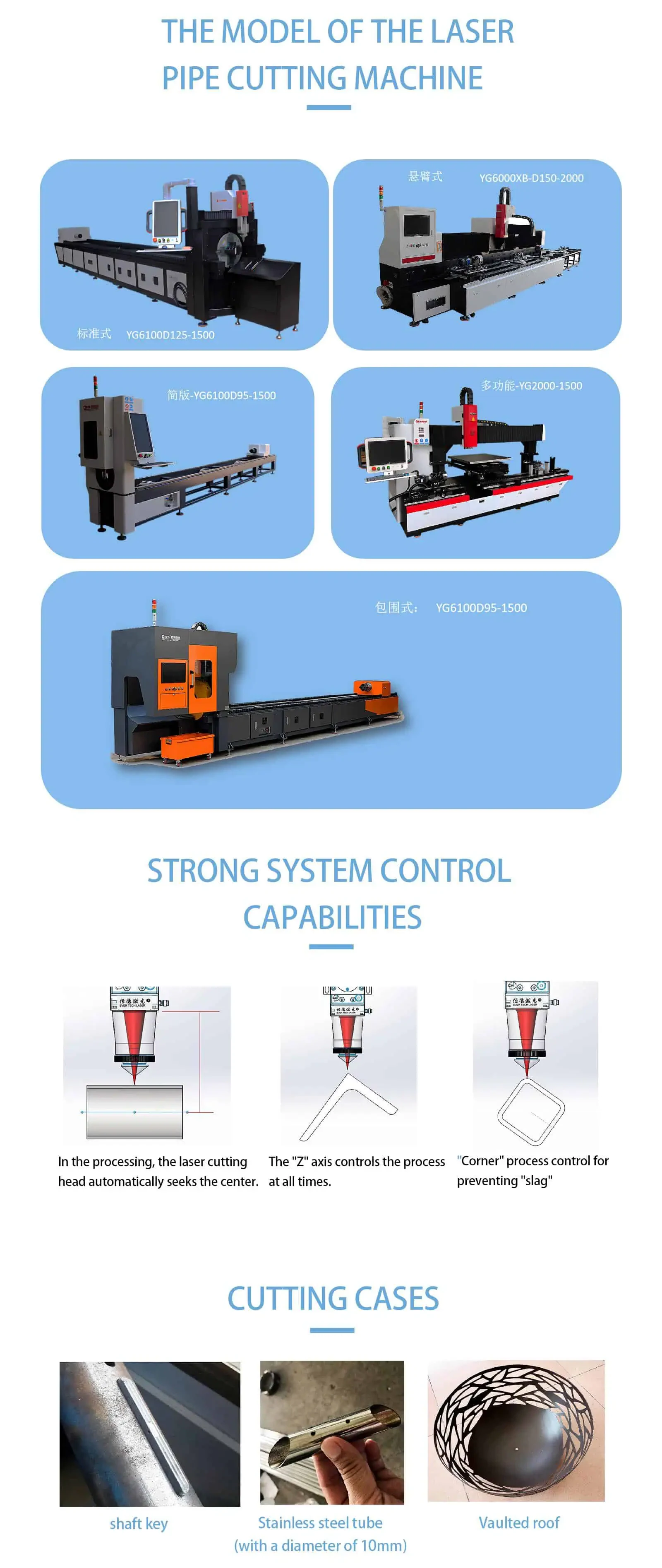 Laser Tube Cutting Machine YG6000PD150 screenshot 2