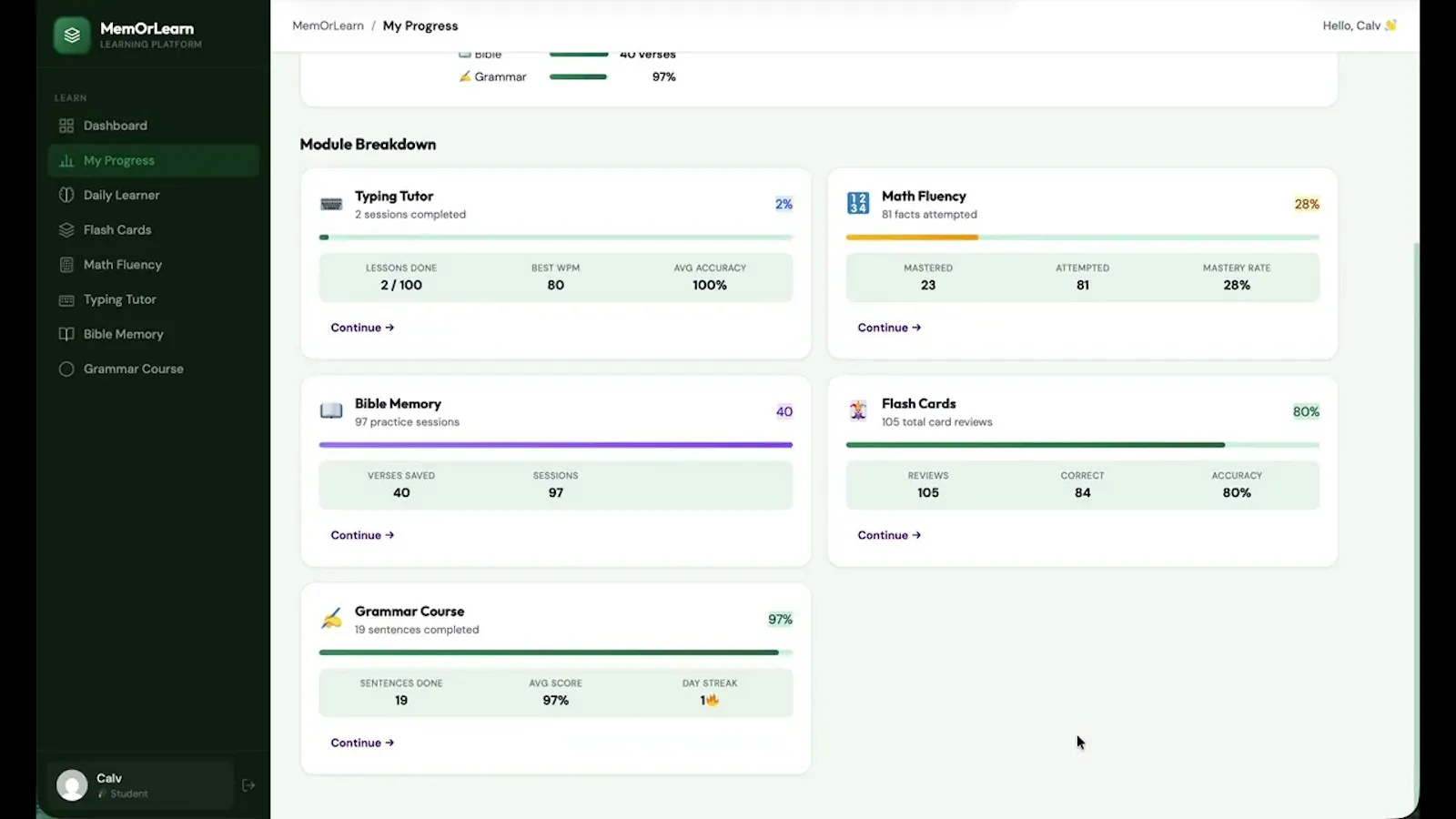 MemOrLearn screenshot 1 (video preview)