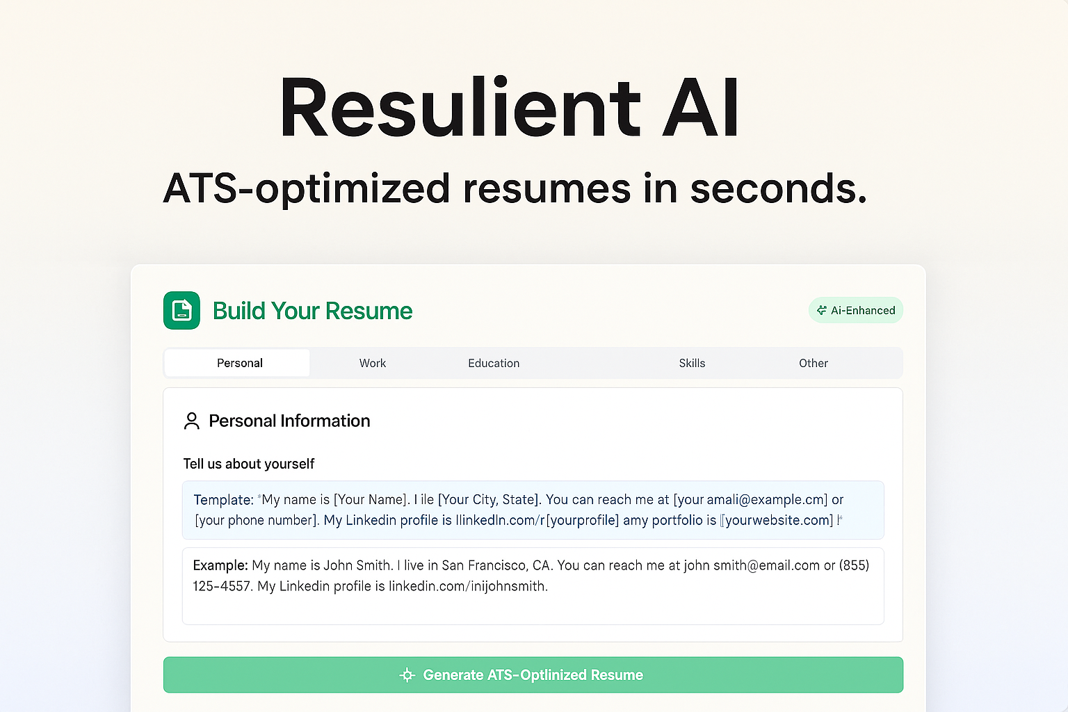 มีร่องรอย - เรซูเม่ที่ได้รับการปรับแต่ง ATS ที่ได้รับการว่าจ้างเร็ว. media 1