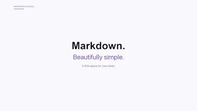 Markdown for Mac gallery image