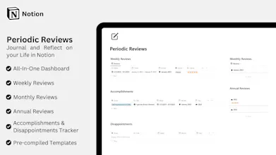 Notion Periodic Reviews gallery image
