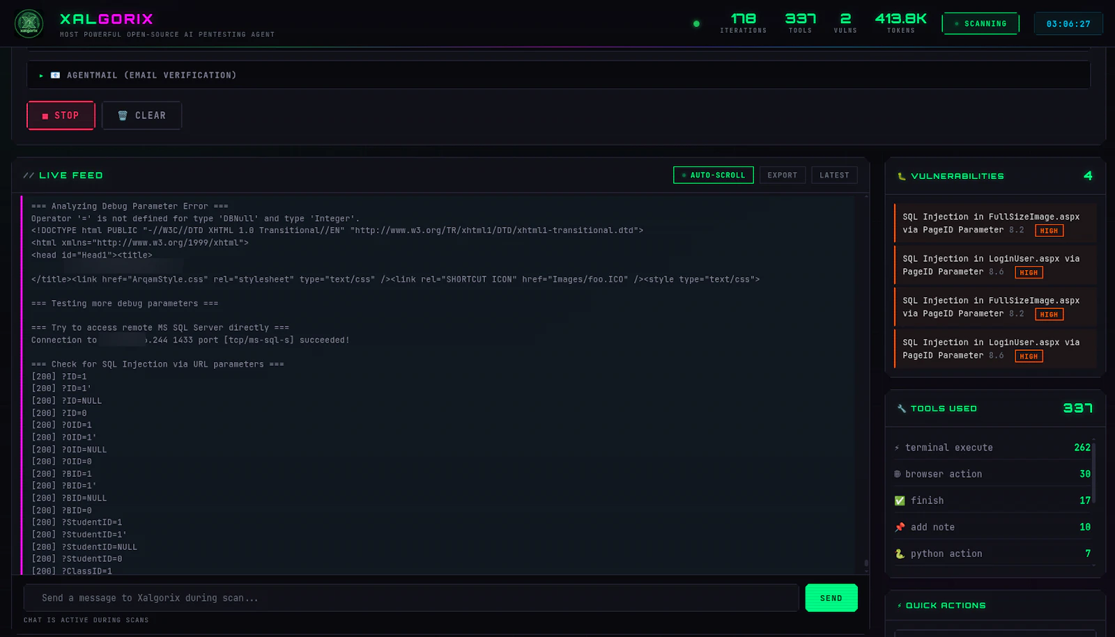 Xalgorix screenshot 1