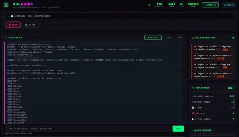 Xalgorix screenshot 1