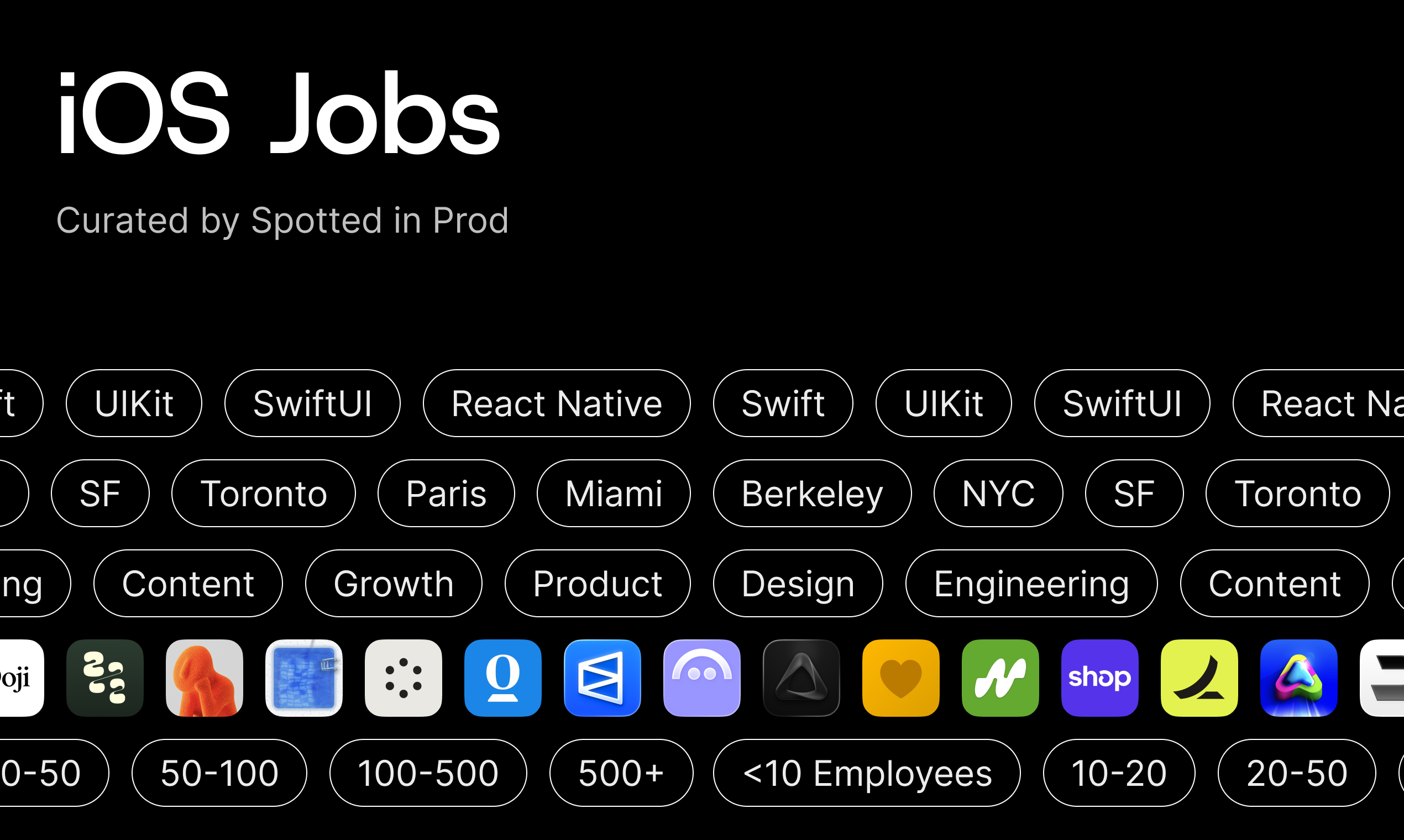 iOS Jobs by Spotted in Prod gallery image