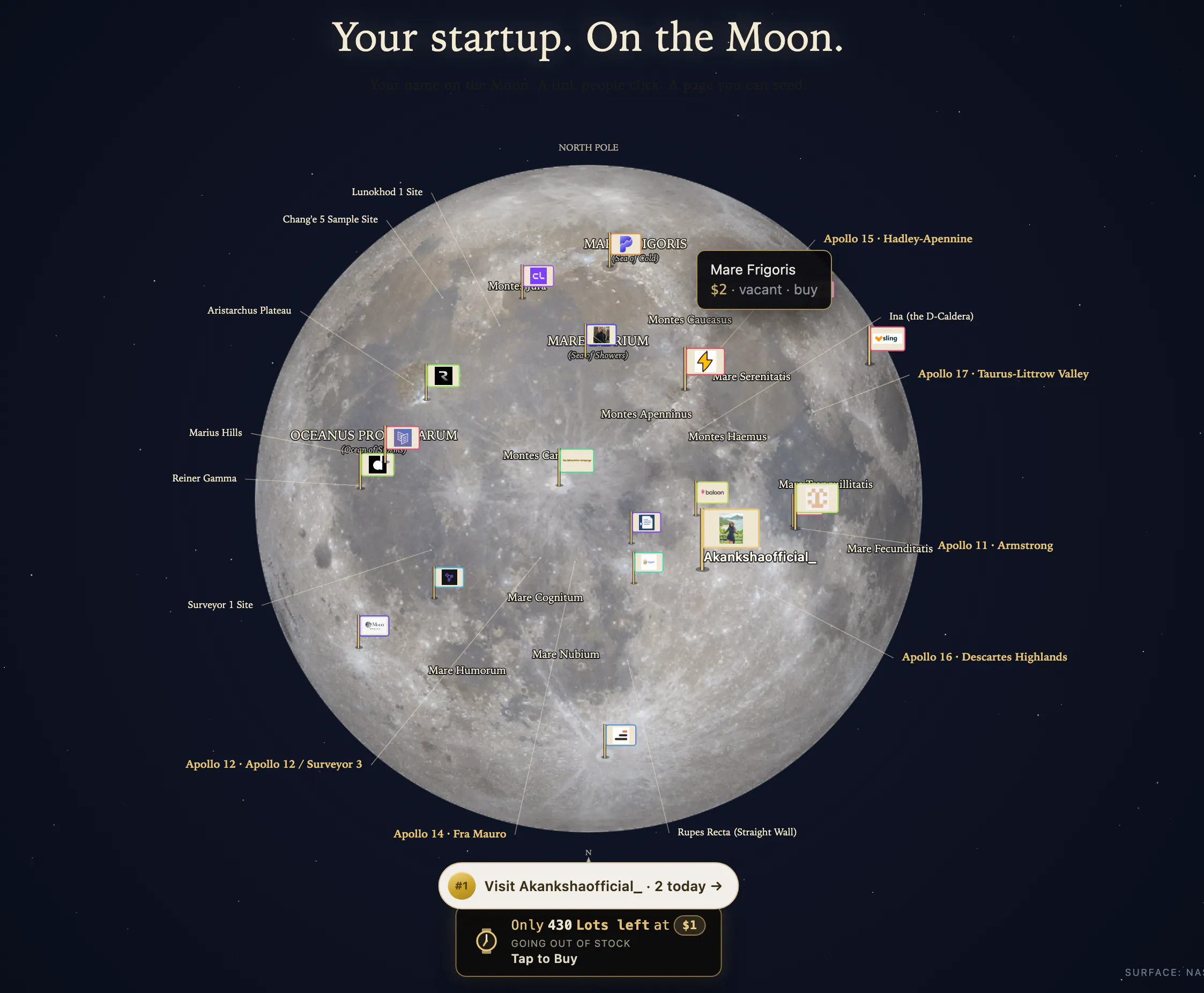 Moonstake.org gallery image