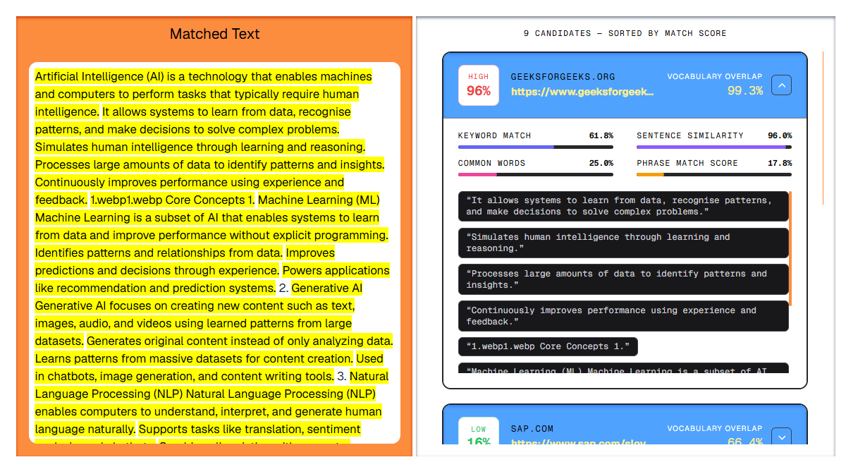 PlagScanPro - Free plagiarism Checker gallery image