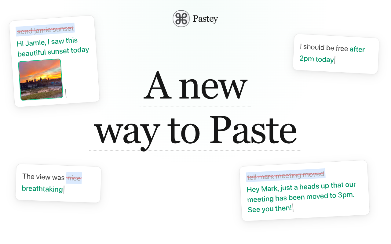 Pastey Extension