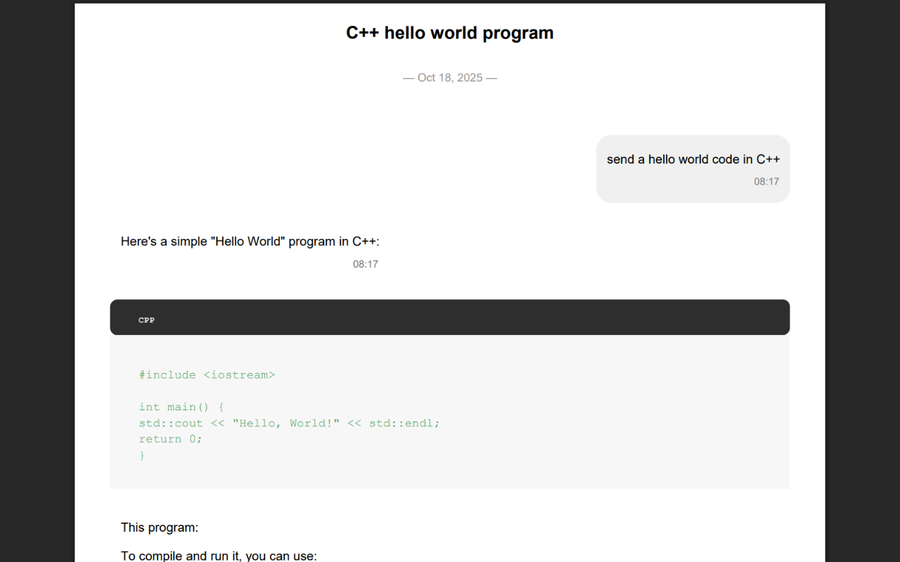 GrabChat - Screenshot 2 preview