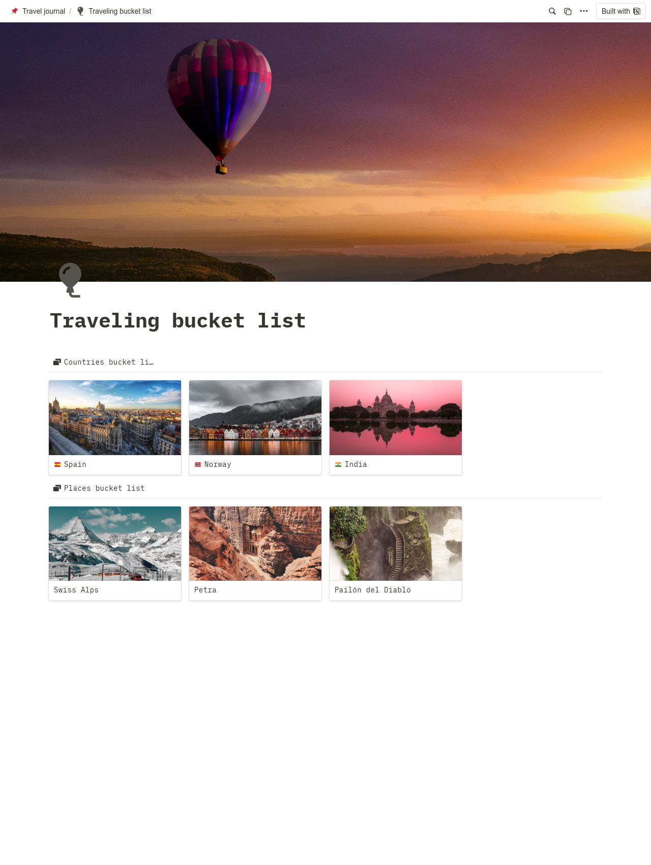 Travel Journal and Planner all in one media 4