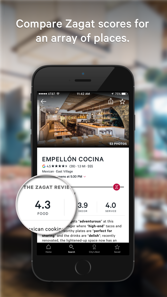 Zagat 3.0 for iOS gallery image