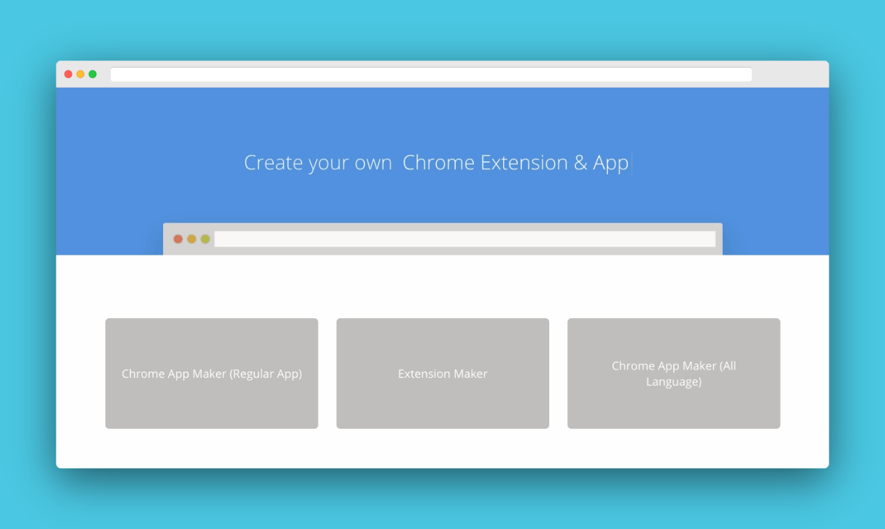 Chrome Extension & App Maker gallery image