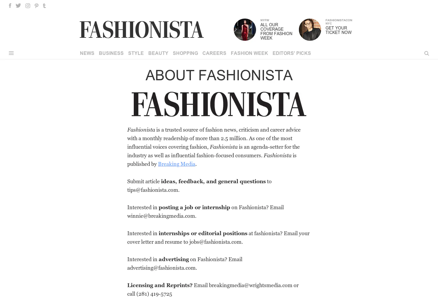 Fashionista