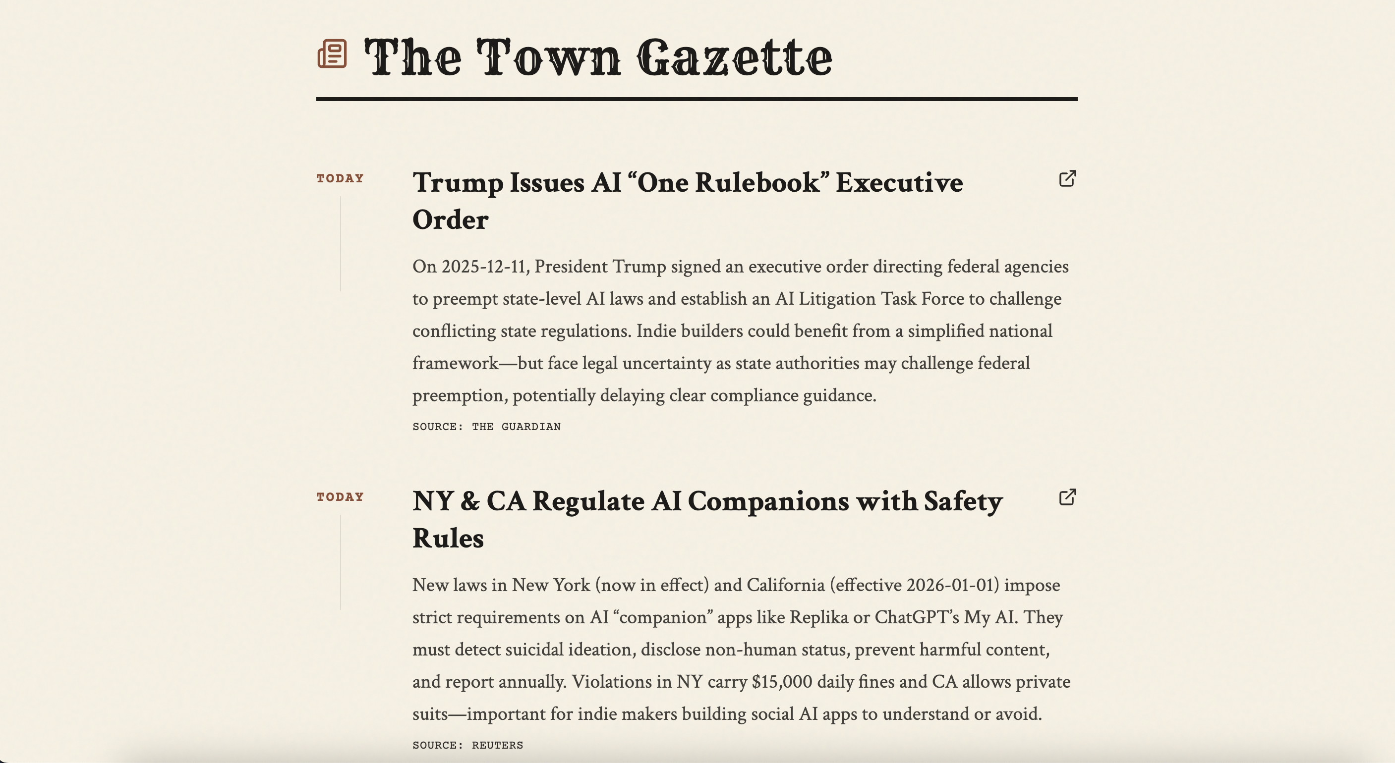 Here Be Shovels - Screenshot 3 showing product features and functionality