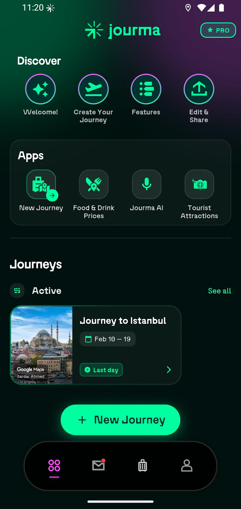Jourma screenshot 2