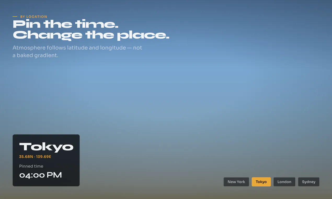 Dynamic Sky gallery image