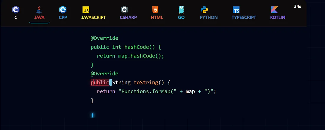 CodeRacer - Main product screenshot demonstrating key features and user interface