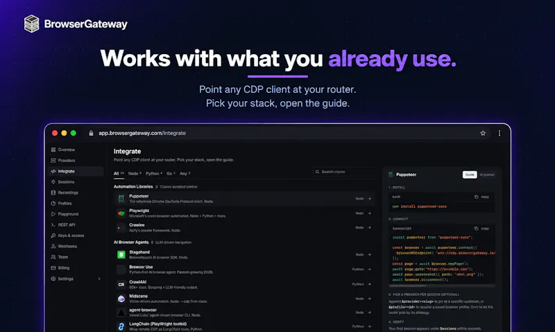 BrowserGateway screenshot 3