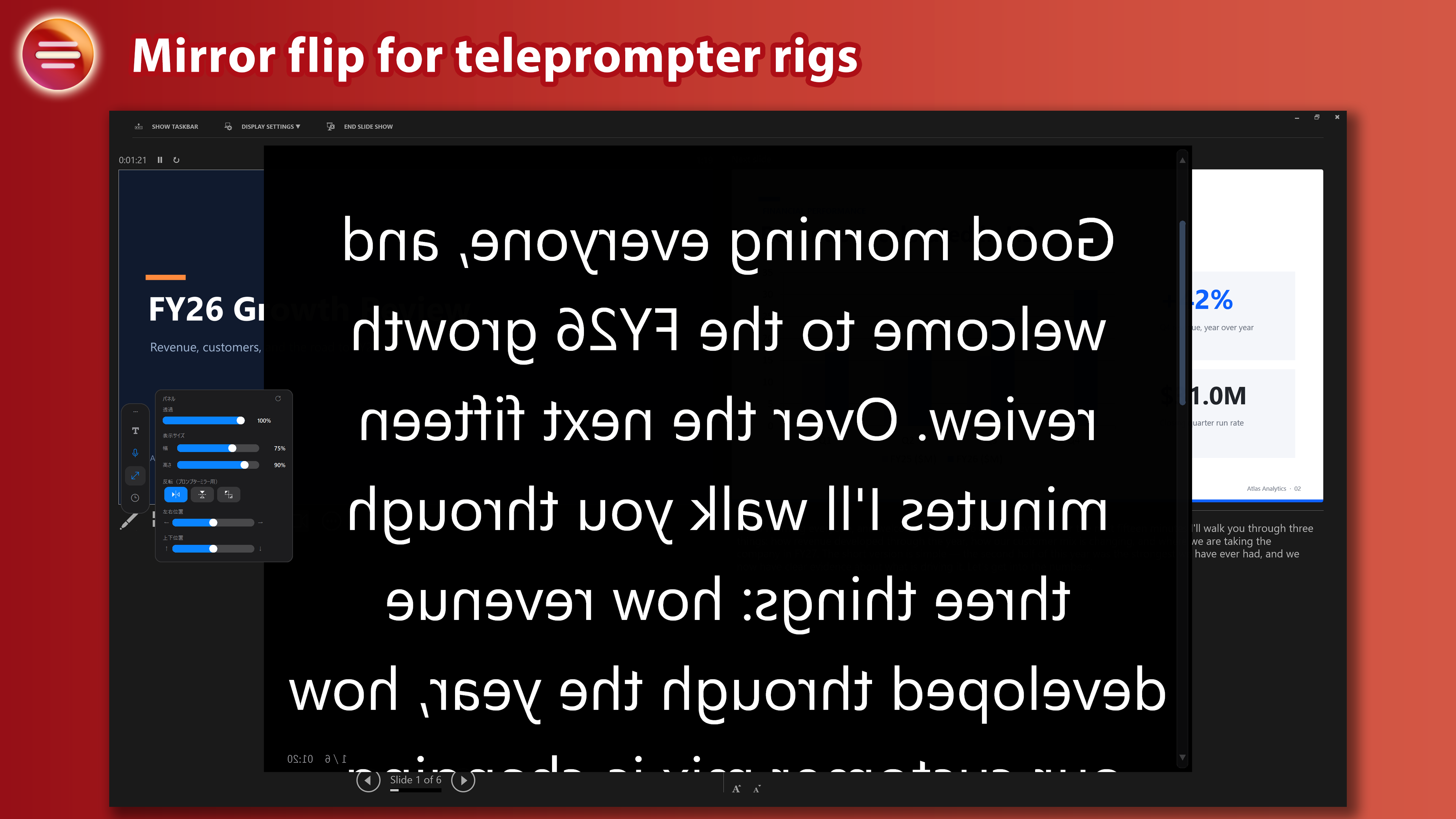 Speaker Notes AI Teleprompter gallery image