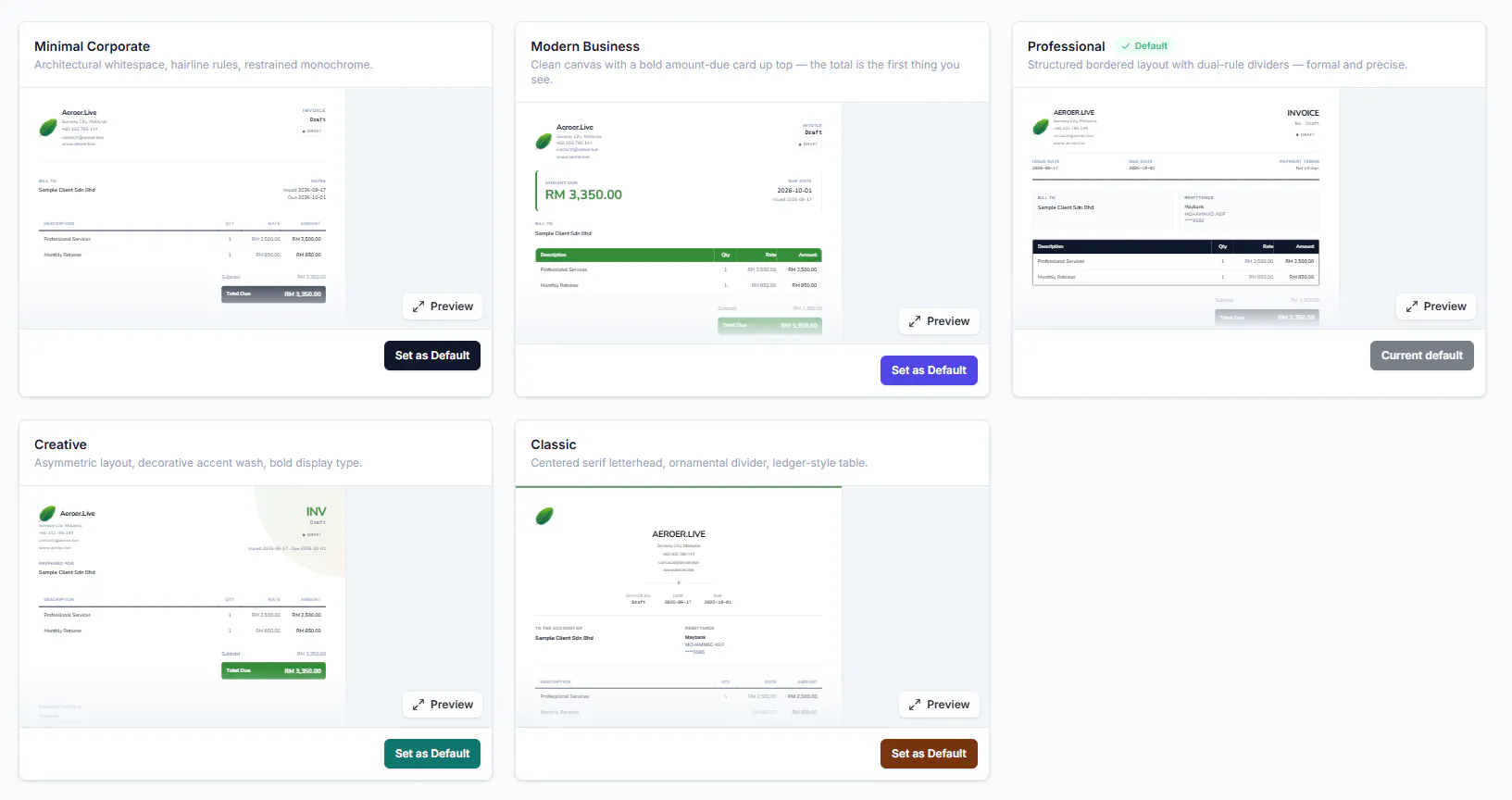 Invoice OS gallery image