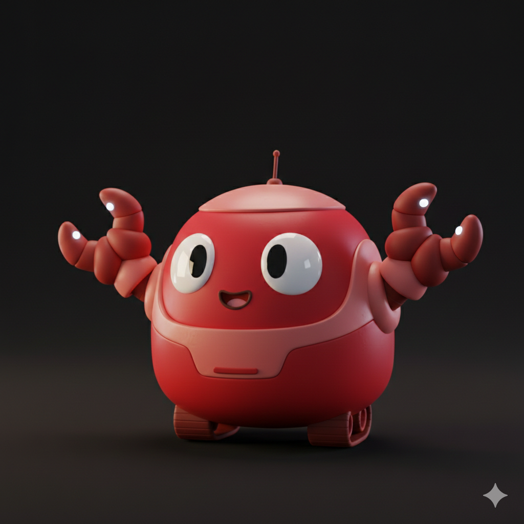 MeetClaw AI - Product Hunt launch logo