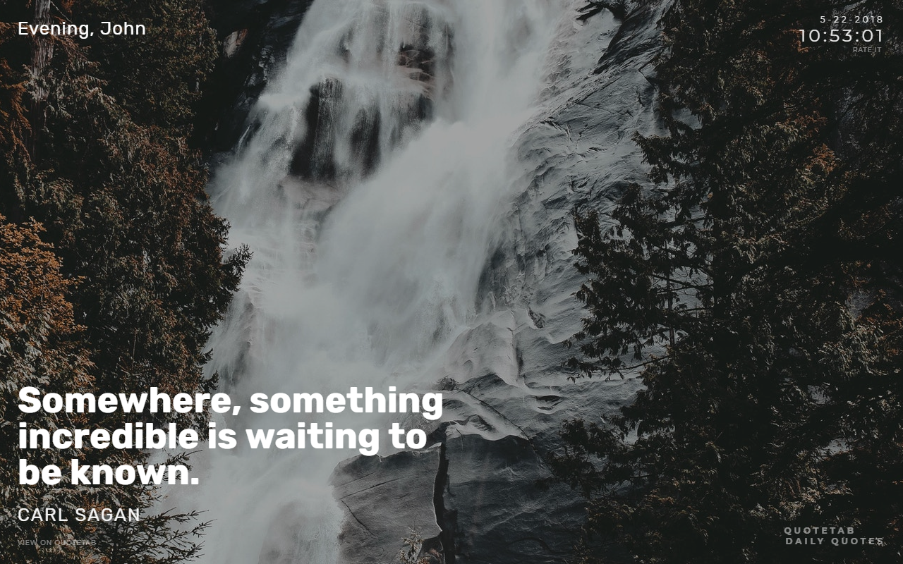 Daily Quotes NewTab gallery image