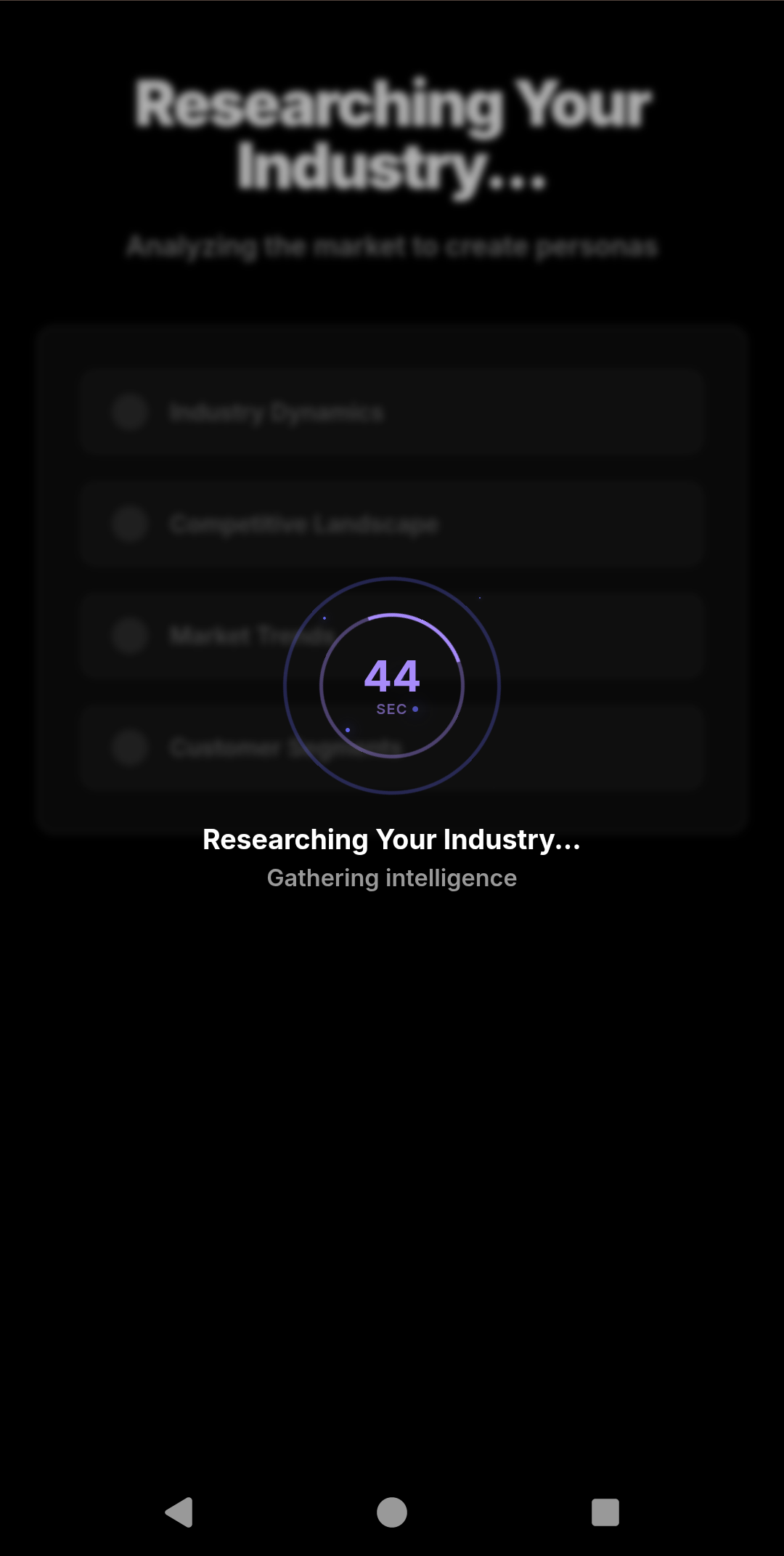 Fast Research for Founders - Screenshot 5 showing product features and functionality