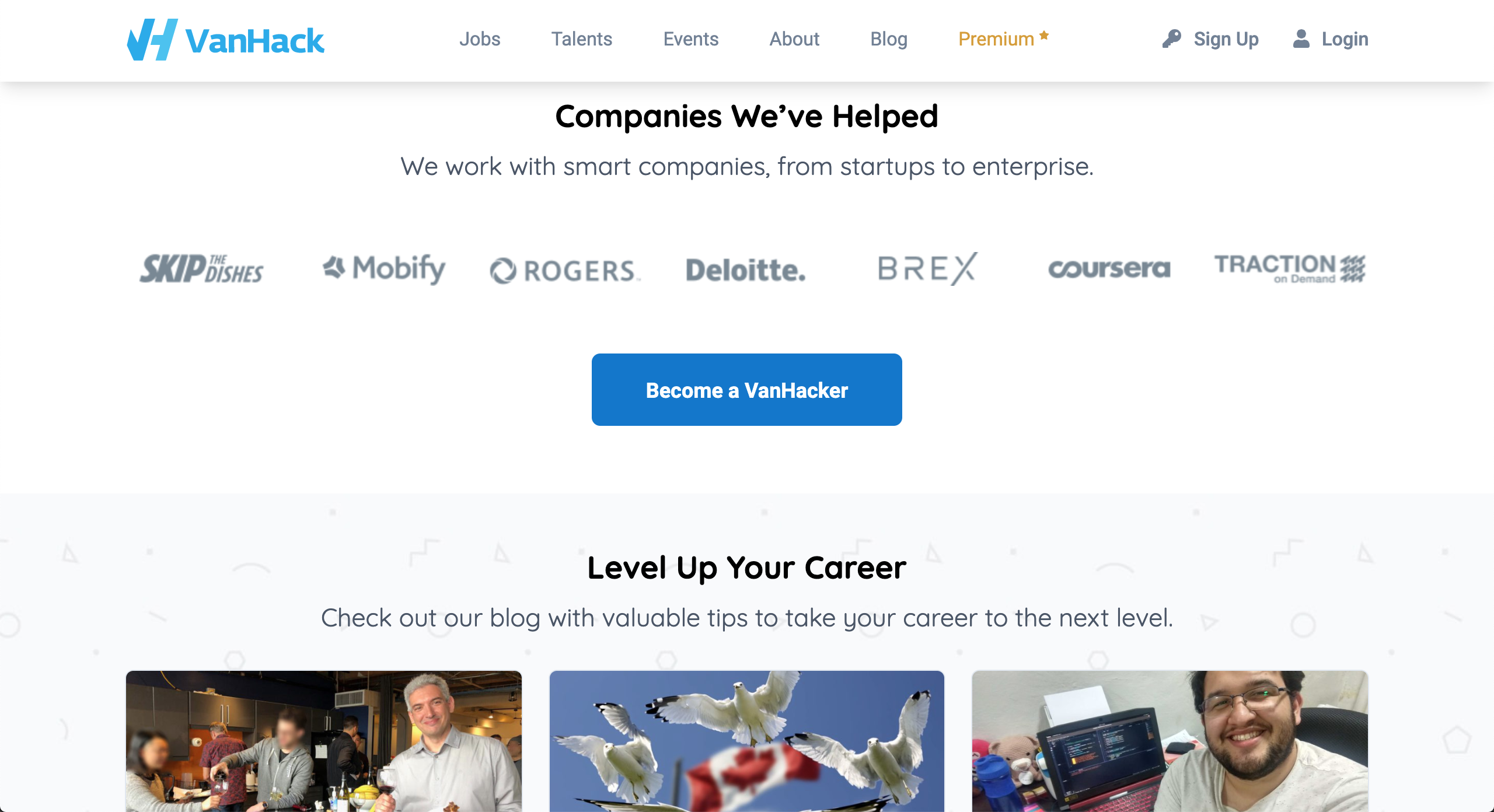VanHackathon - VanHack Repagination gallery image