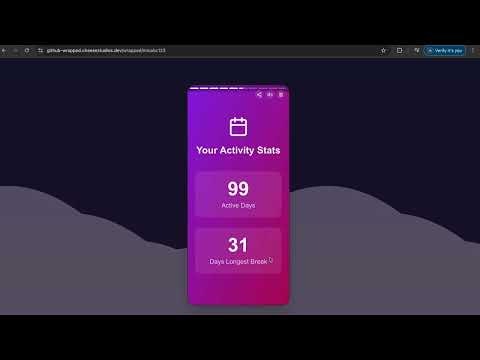 GitHub Wrapped gallery image