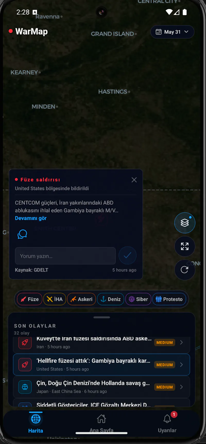 WarMap screenshot 3
