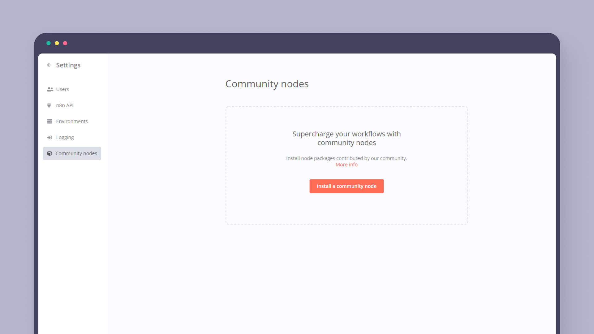 N8N Community -Knoten - Einfach aufbauen, teilen und nutzen Community -Integrationen Medien 2