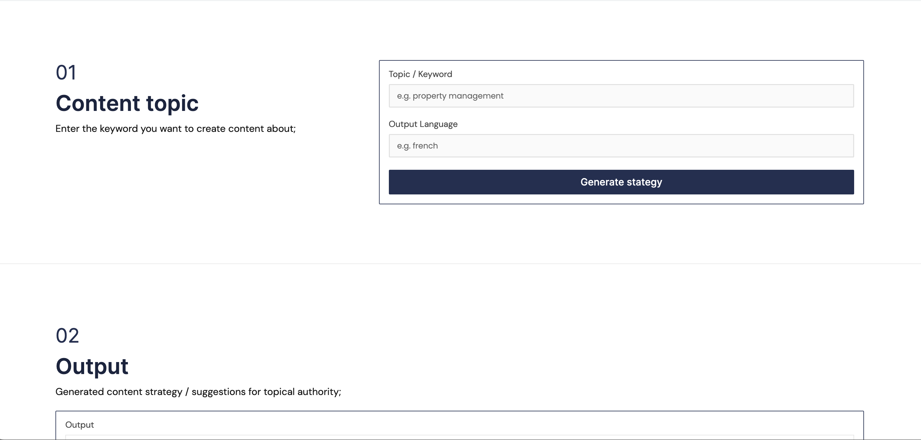 Topical authority generator with ai gallery image