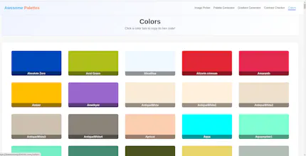 Awesome Palettes gallery image