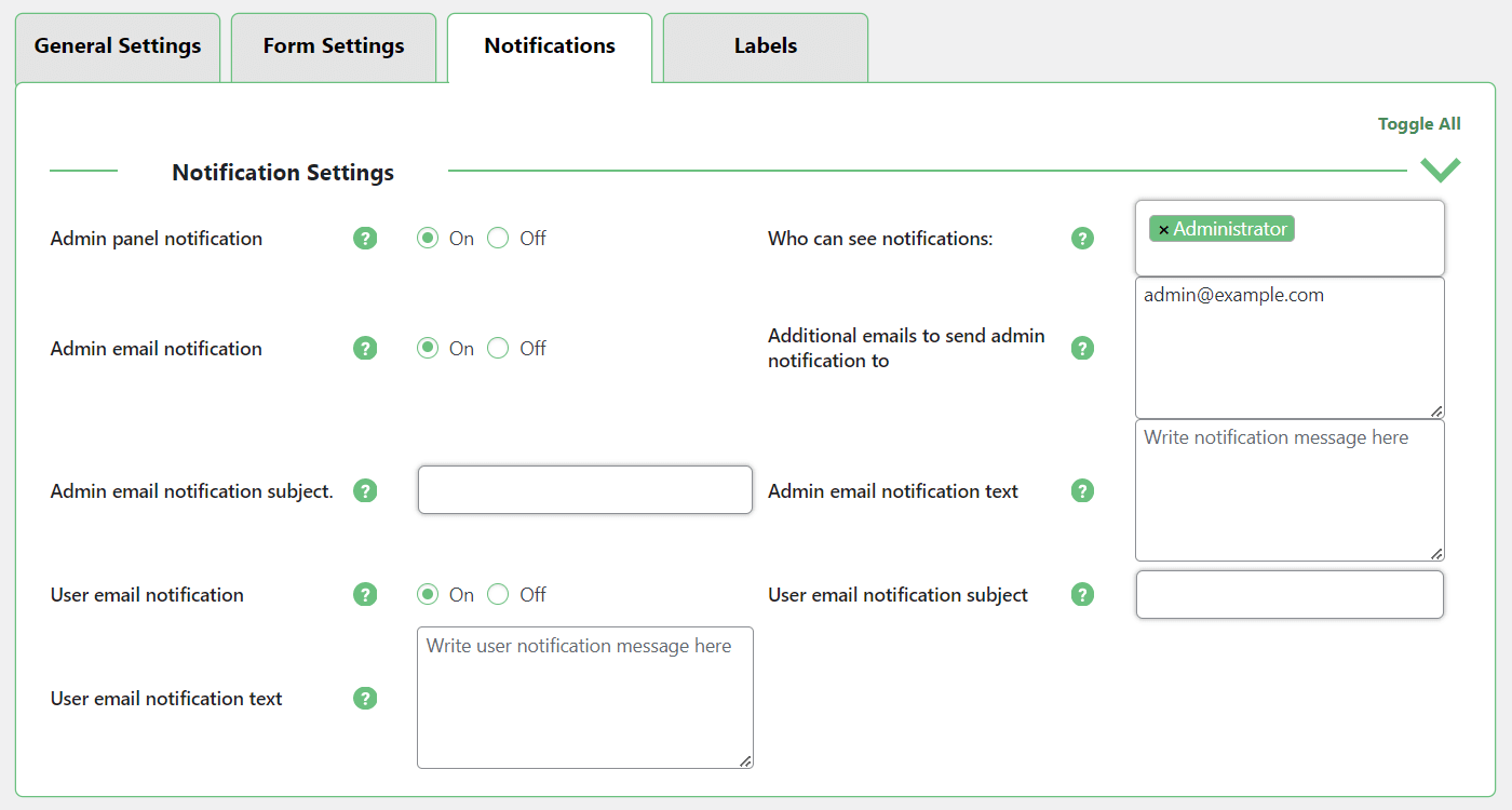 Plugin Posting Pengguna WordPress Pengguna media 5